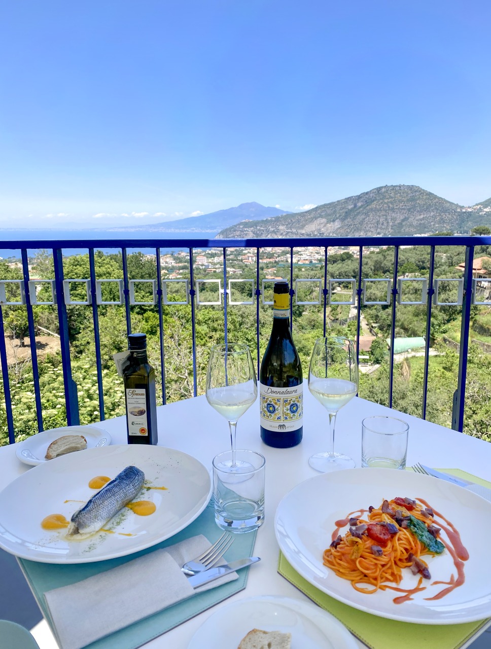 Positano & Lunch wine tasting